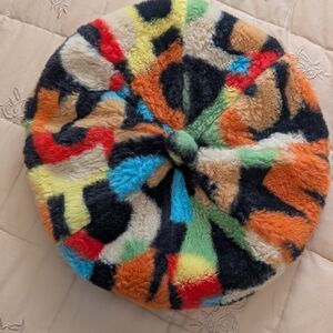BP. Nordstrom Multi-Color Faux Fur Beret - One Size